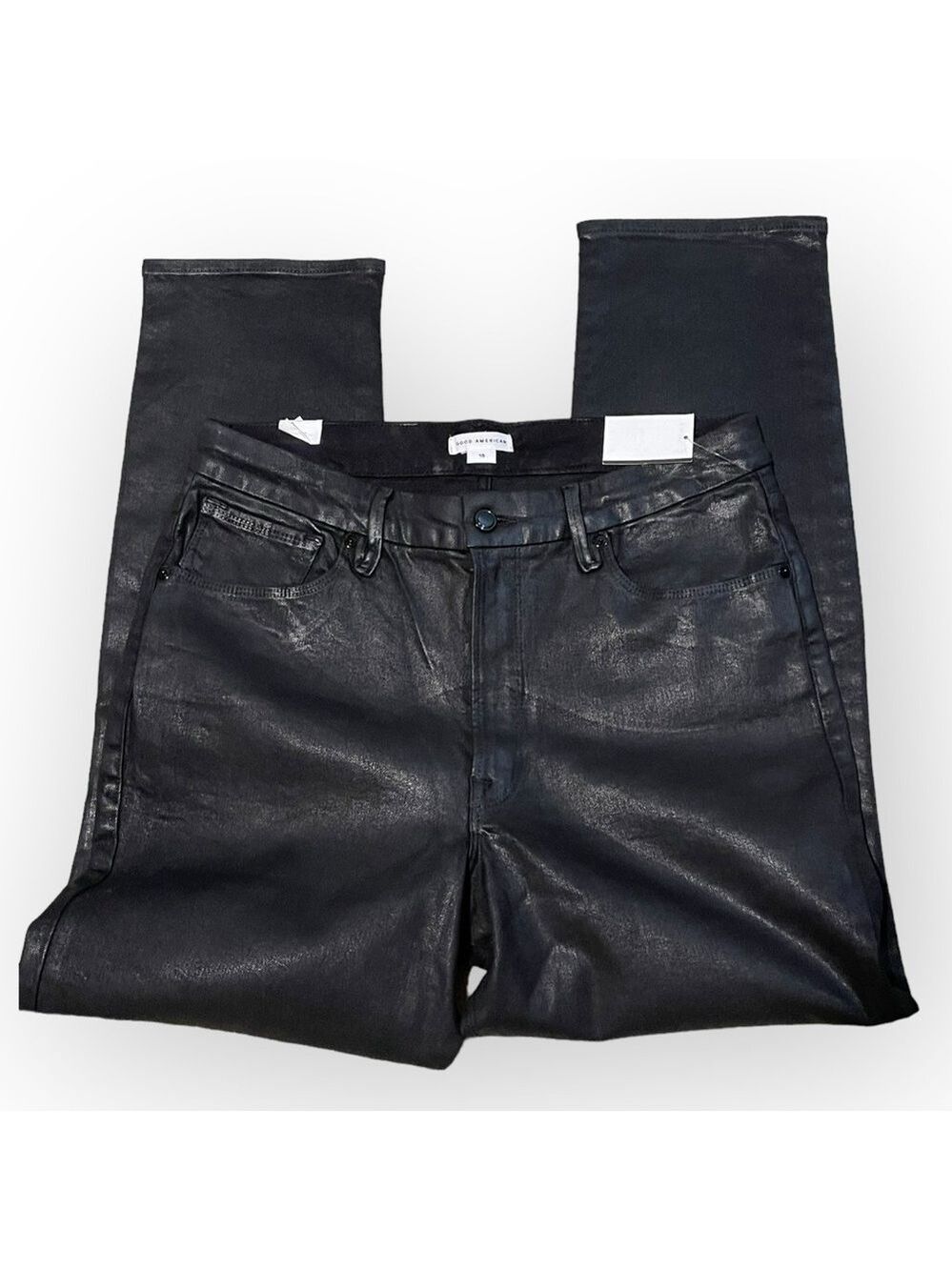 Good American Good Legs Coated Jeans - Picture 7 of 9